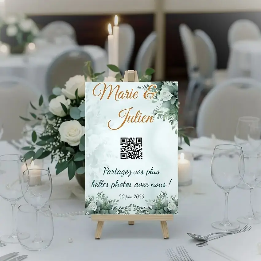 Comment bien utiliser votre QR Code lors de votre mariage ?